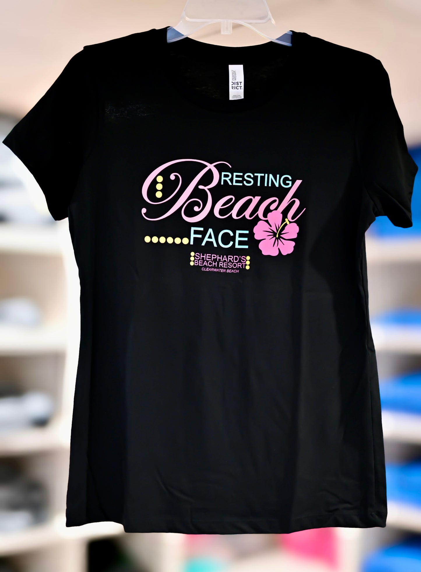 "Resting Beach Face" Short-sleeve T-shirt