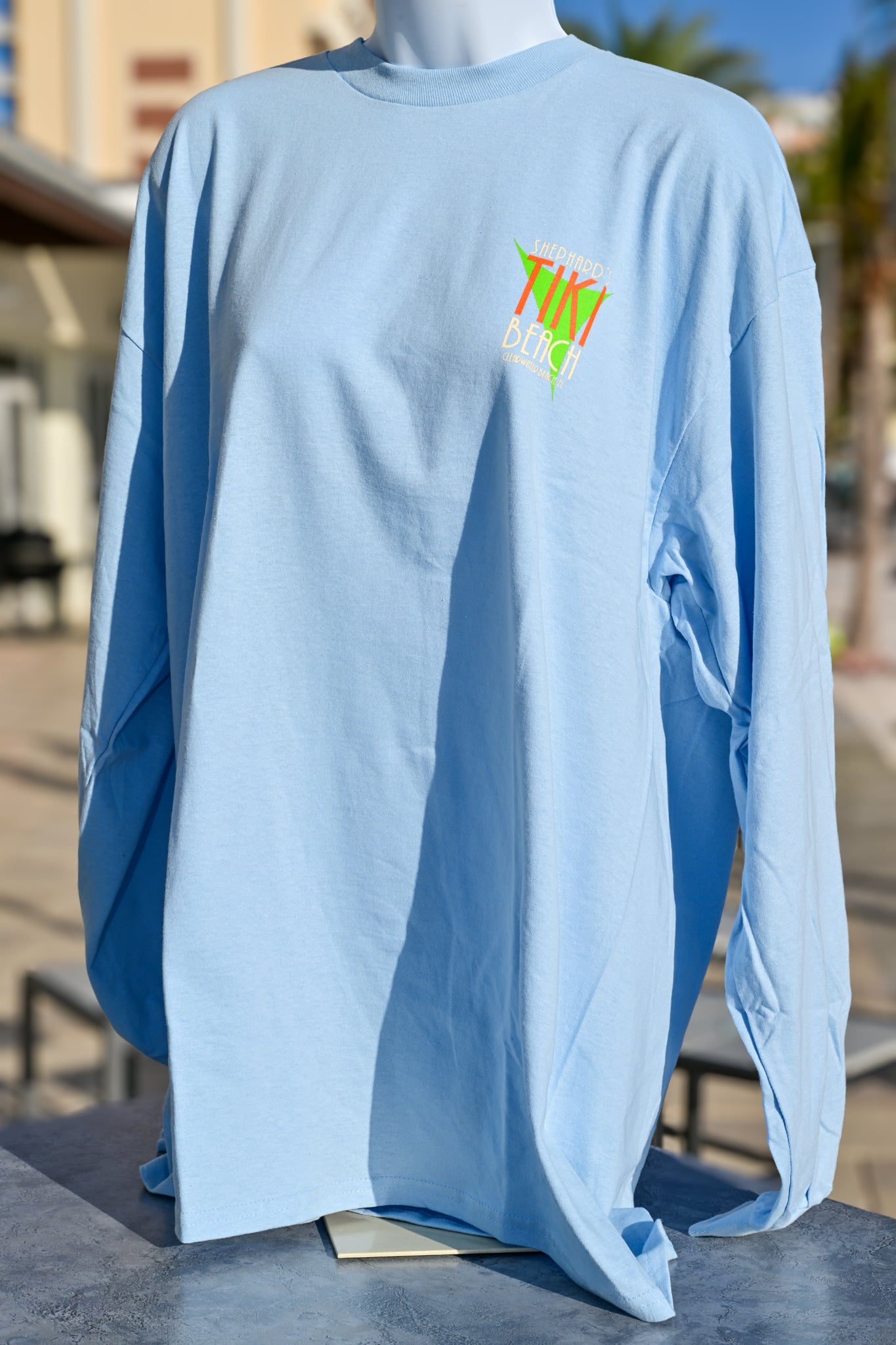 Tiki Beach Long Sleeve T-Shirt - Unisex