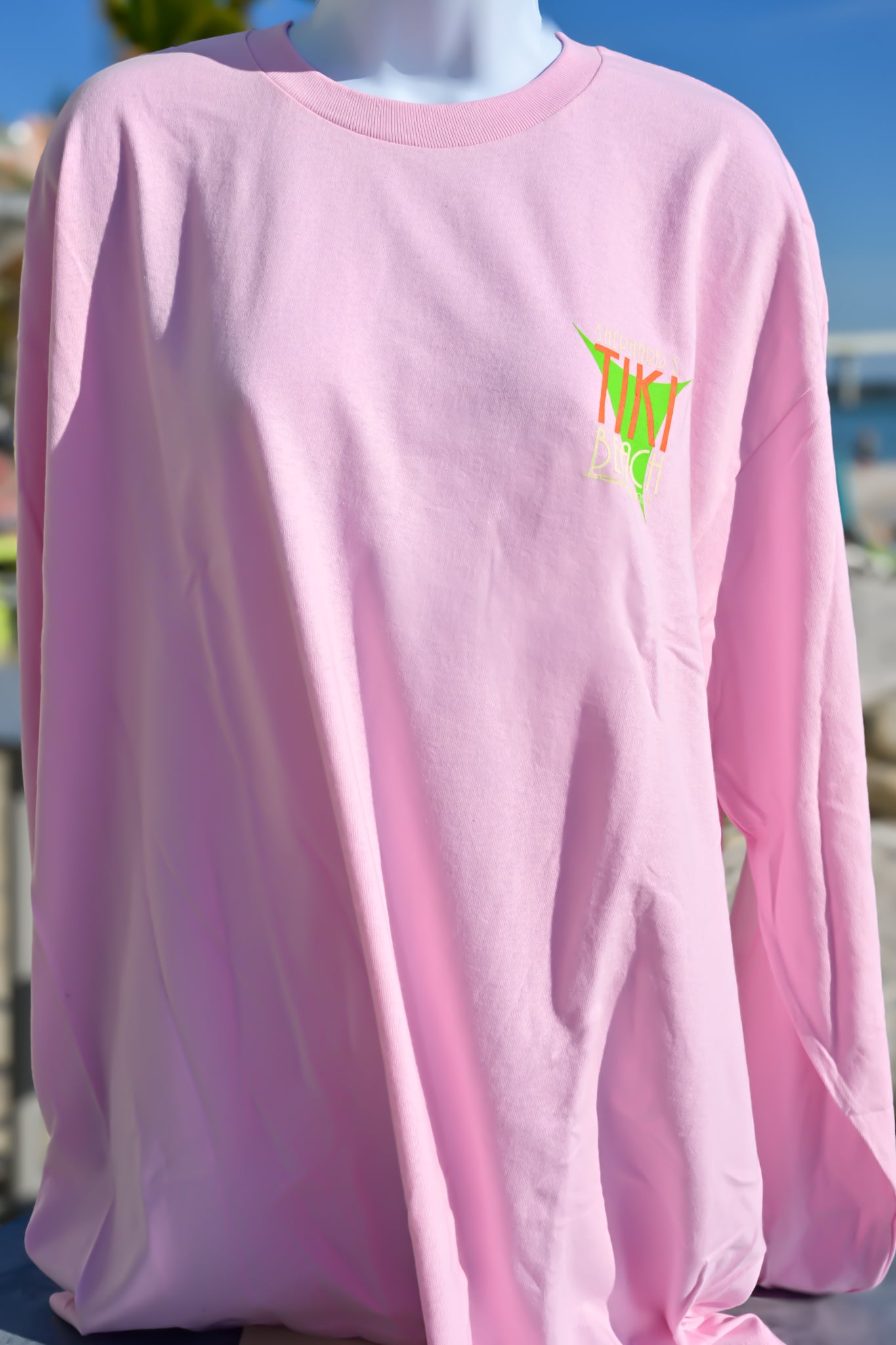 Tiki Beach Long Sleeve T-Shirt - Unisex