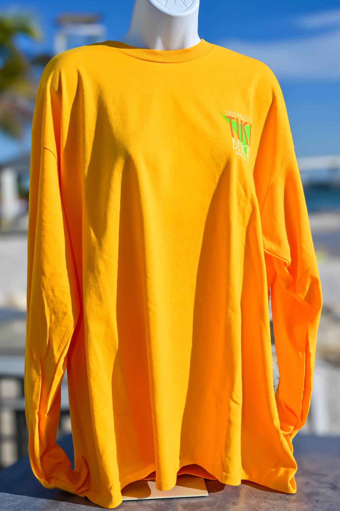 Tiki Beach Long Sleeve T-Shirt - Unisex