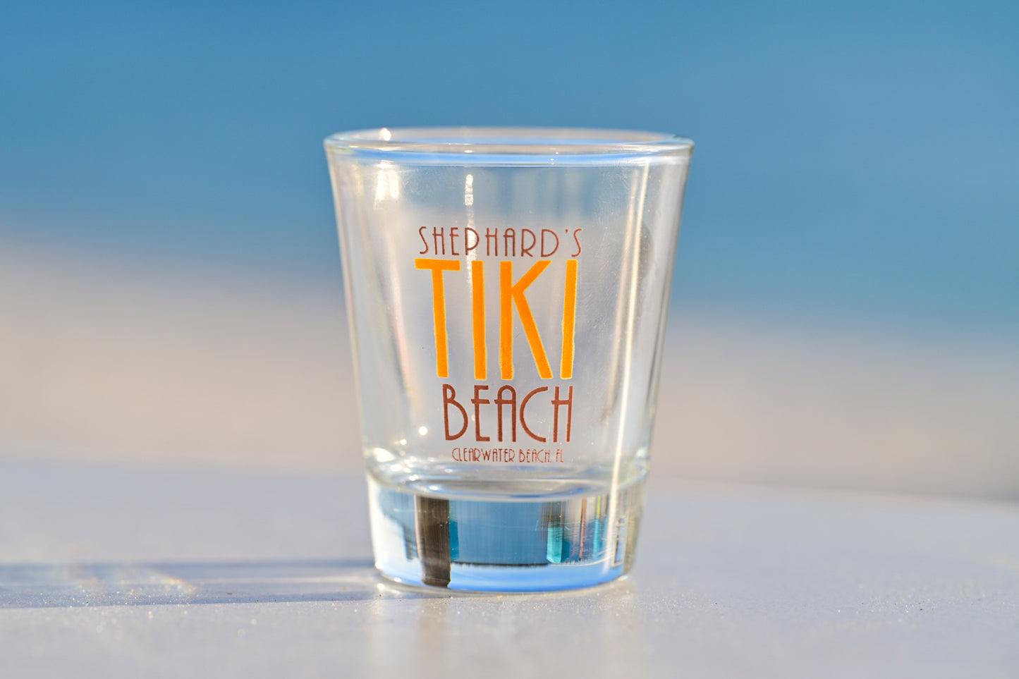 Shot Glass (short)- Tiki Beach