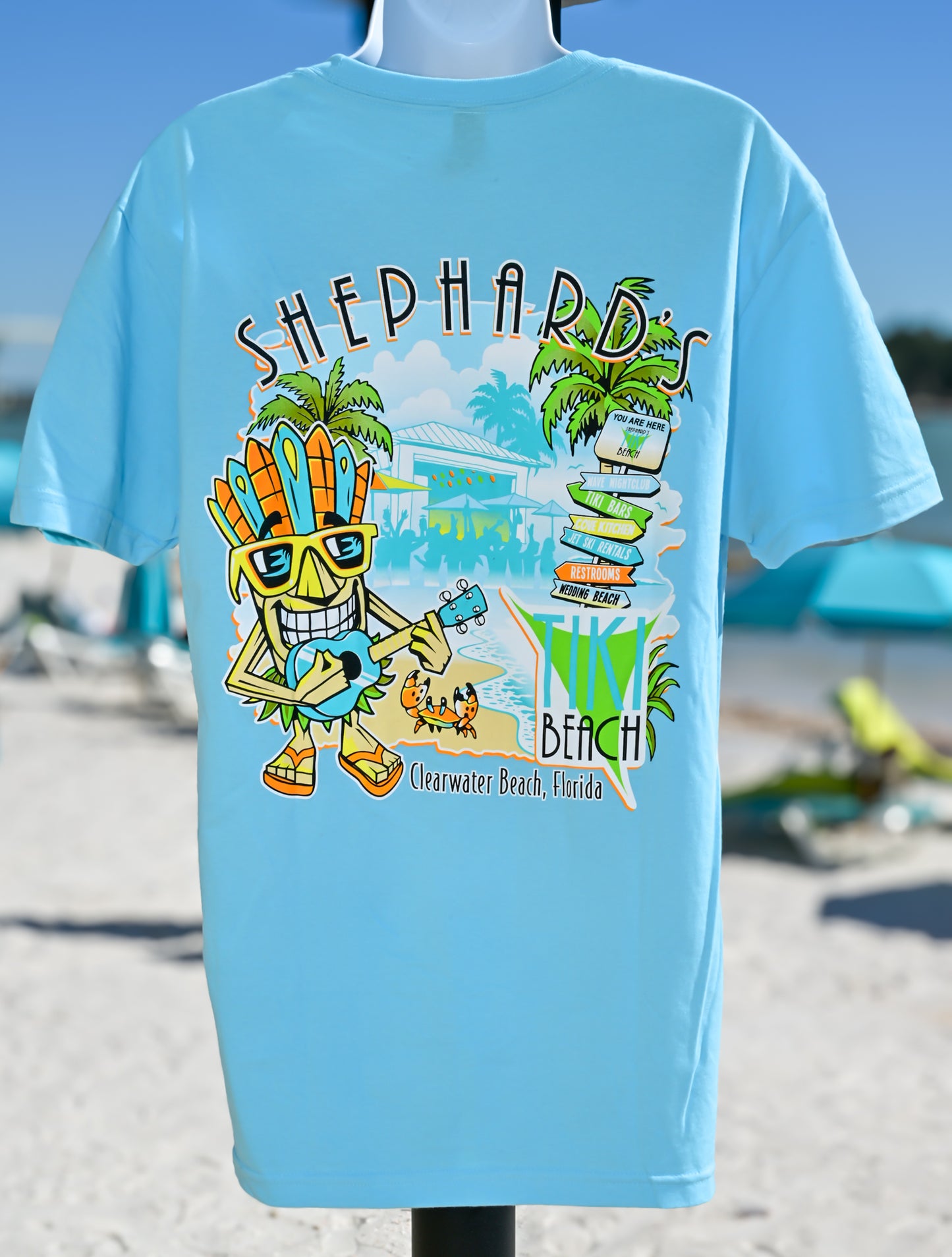 Tiki Beach Tee - Short sleeve t-shirt
