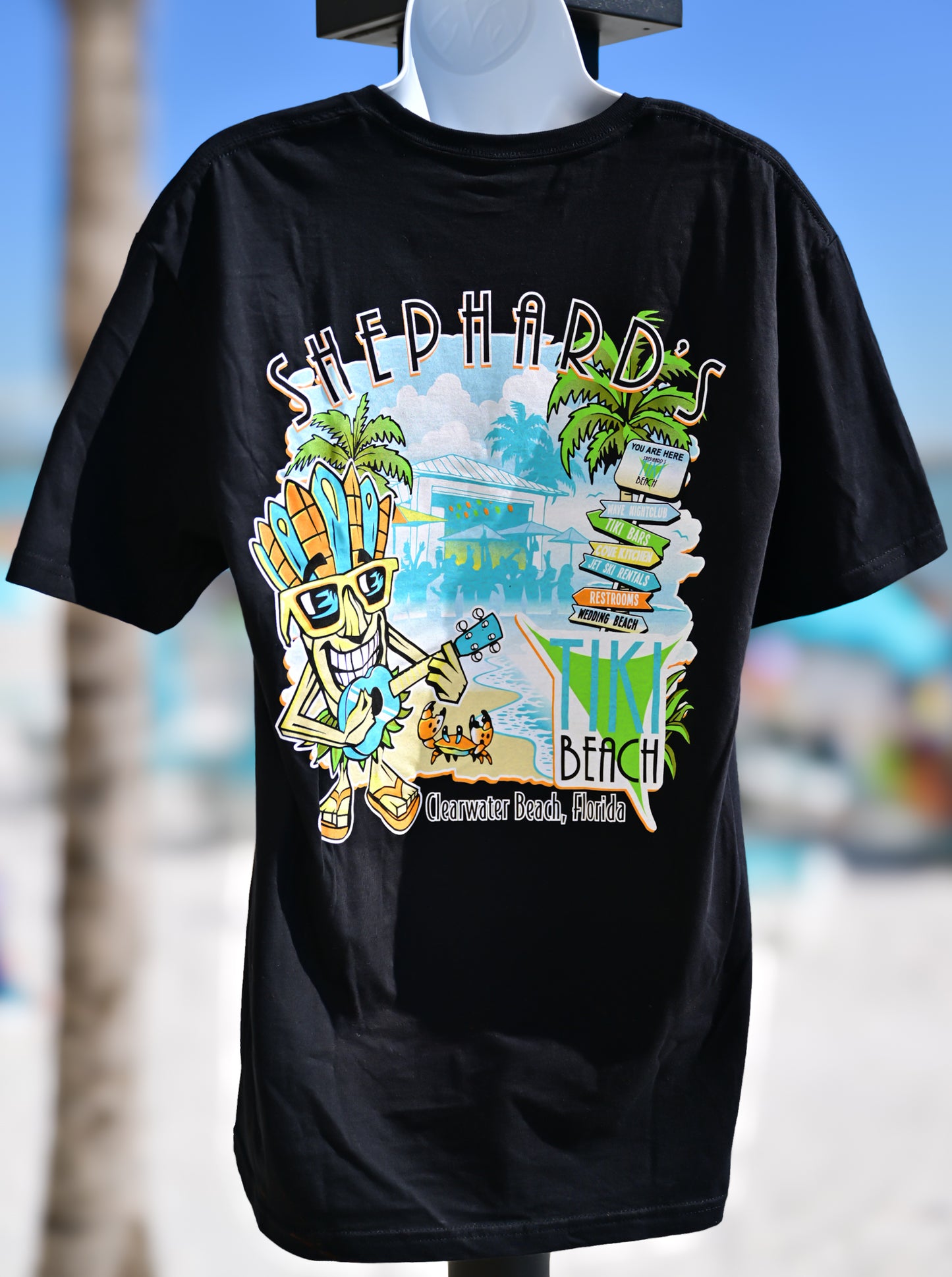 Tiki Beach Tee - Short sleeve t-shirt