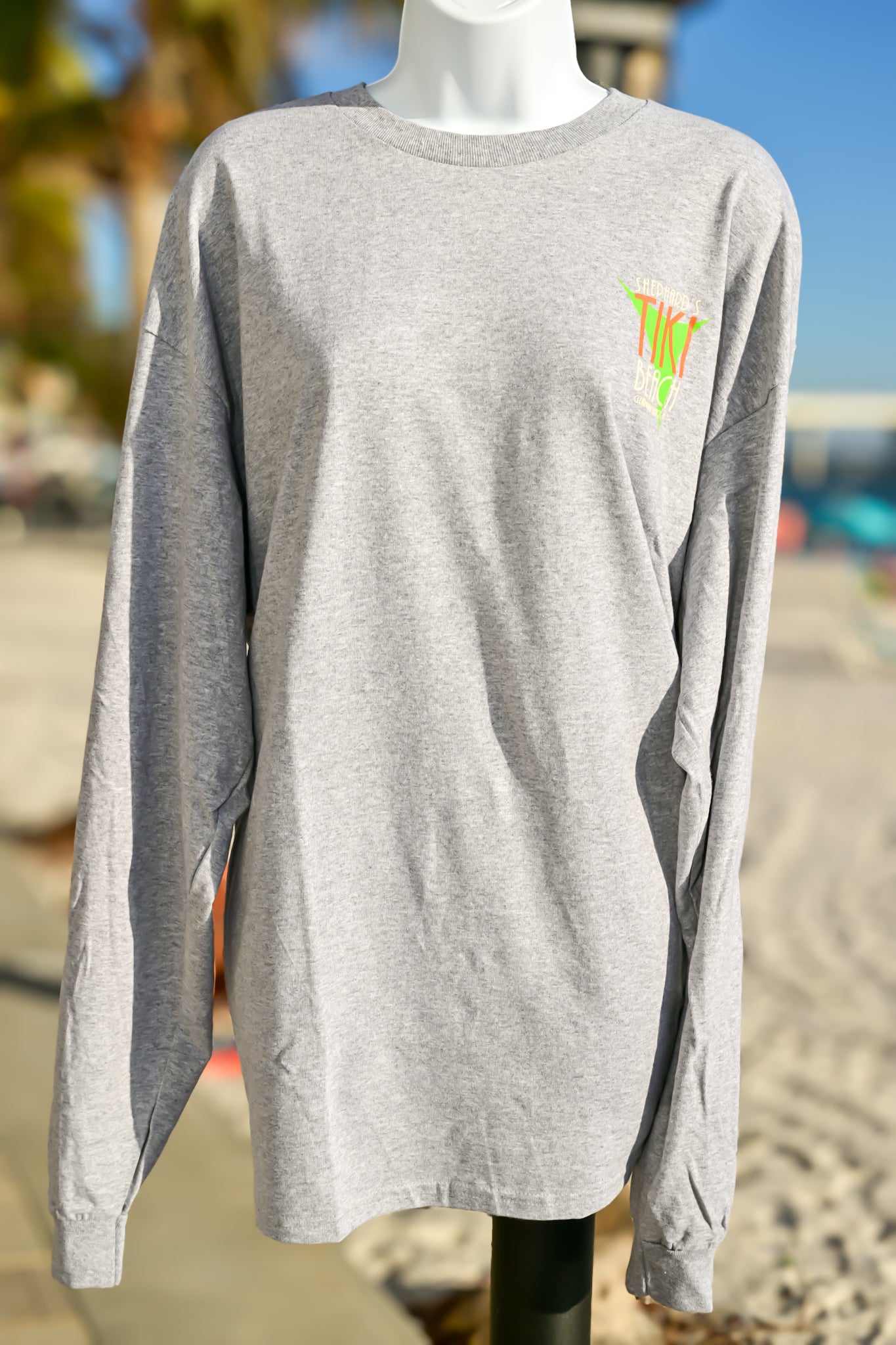 Tiki Beach Long Sleeve T-Shirt - Unisex