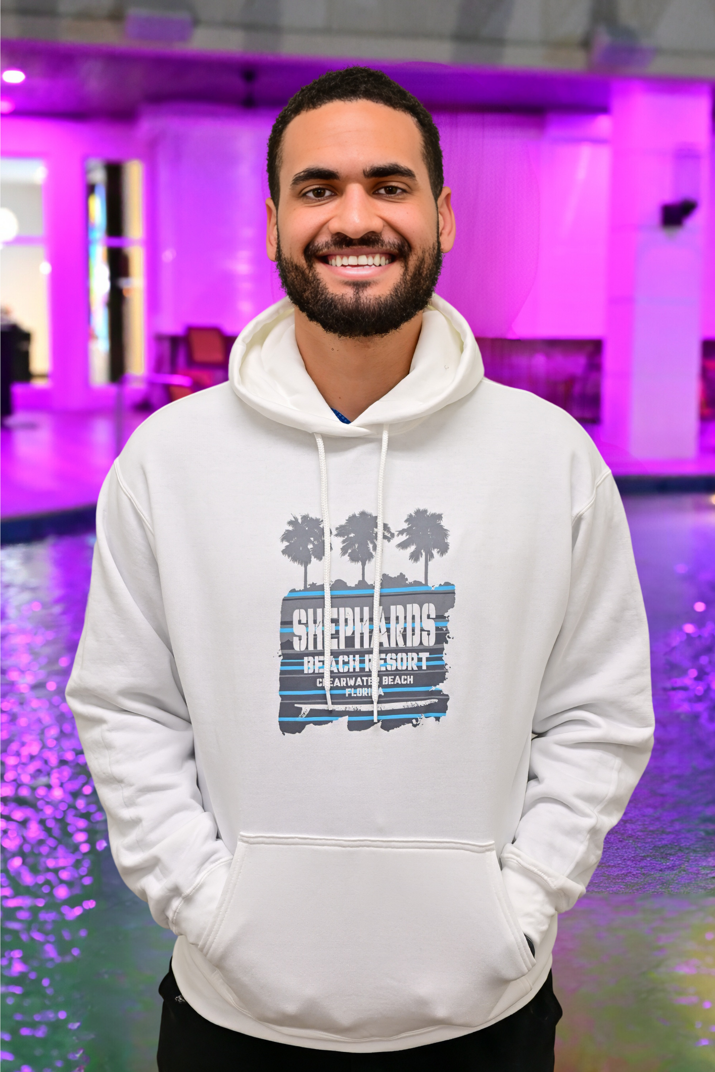 "Palm Tree" Shephard's Hoodie