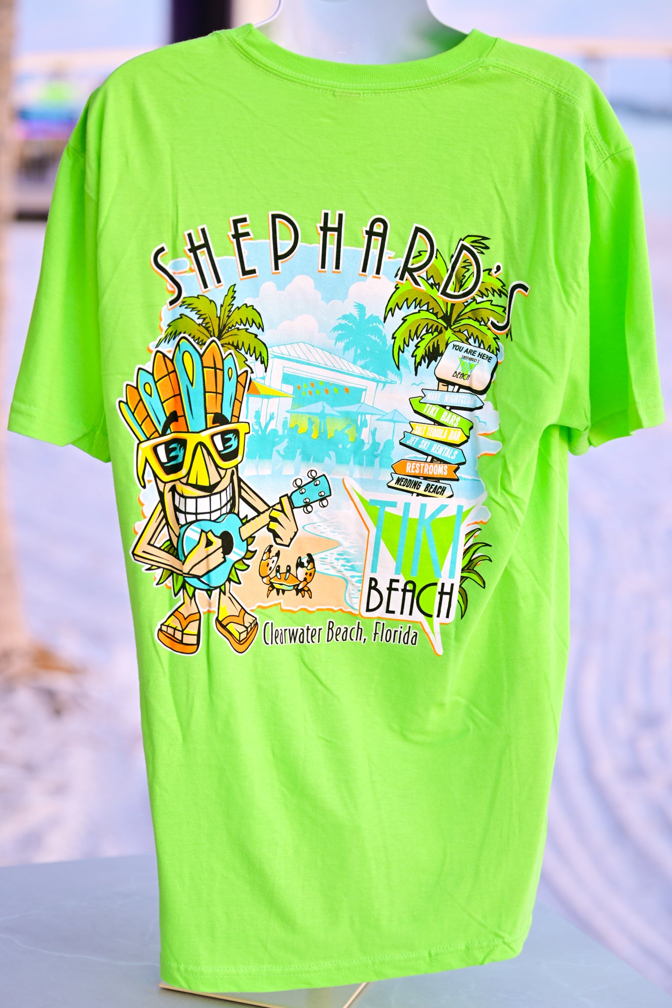 Tiki Beach Tee - Short sleeve t-shirt