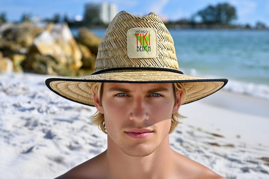 Straw Beach Hat - Shephard's Tiki Beach