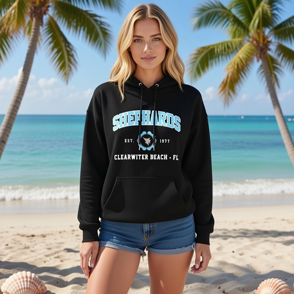 Est. 1977 College Style Logo Hoodie