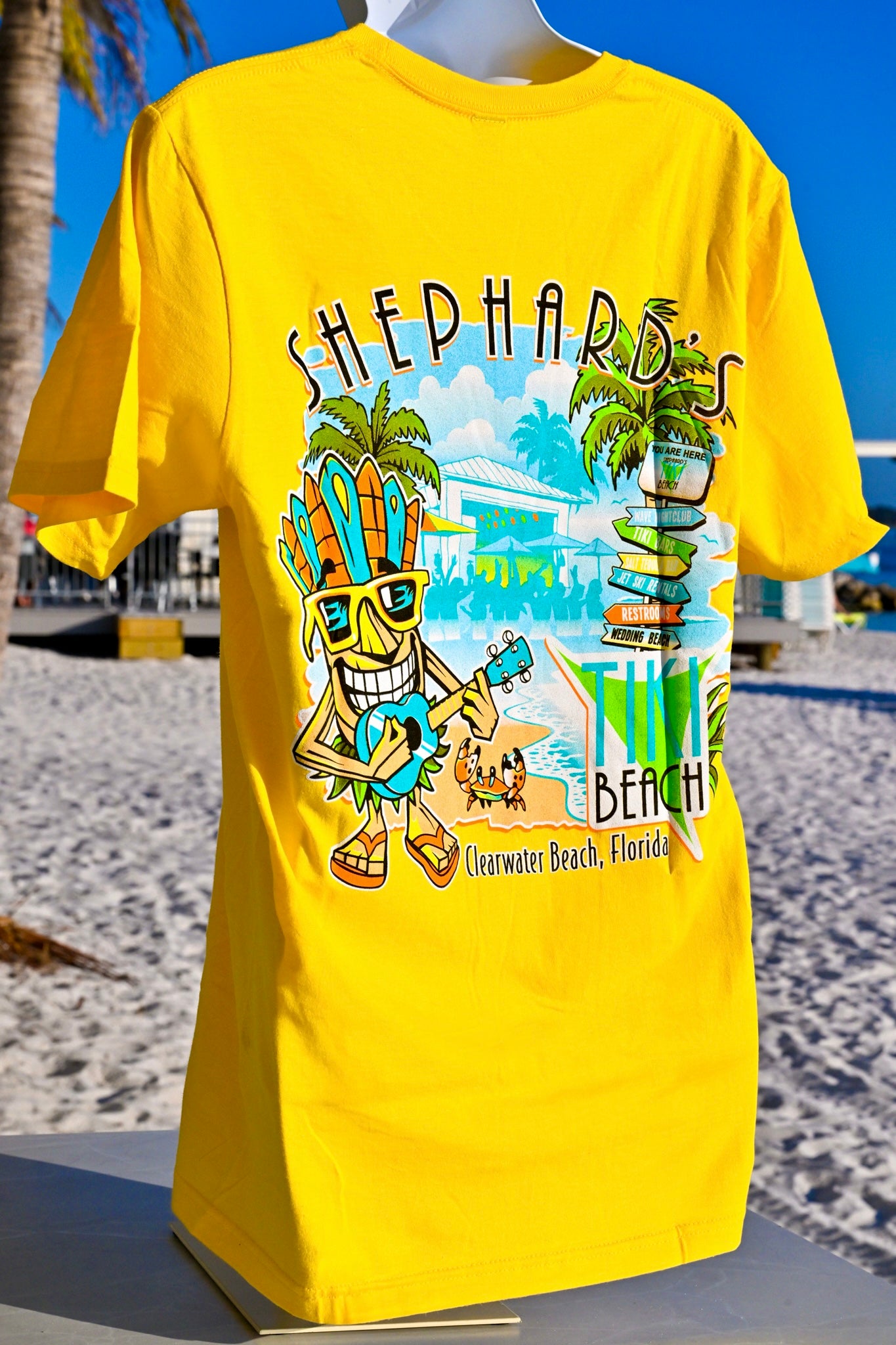 Tiki Beach Tee - Short sleeve t-shirt