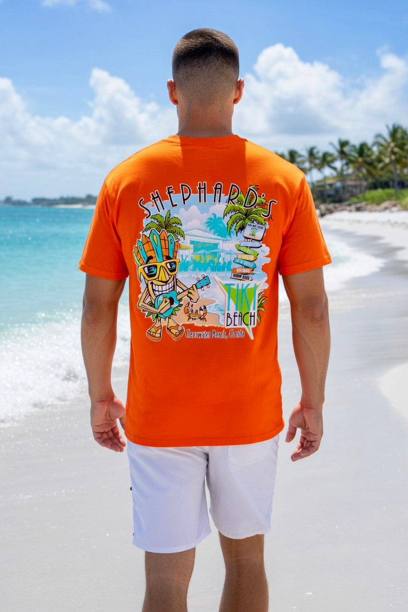 Tiki Beach Tee - Short sleeve t-shirt
