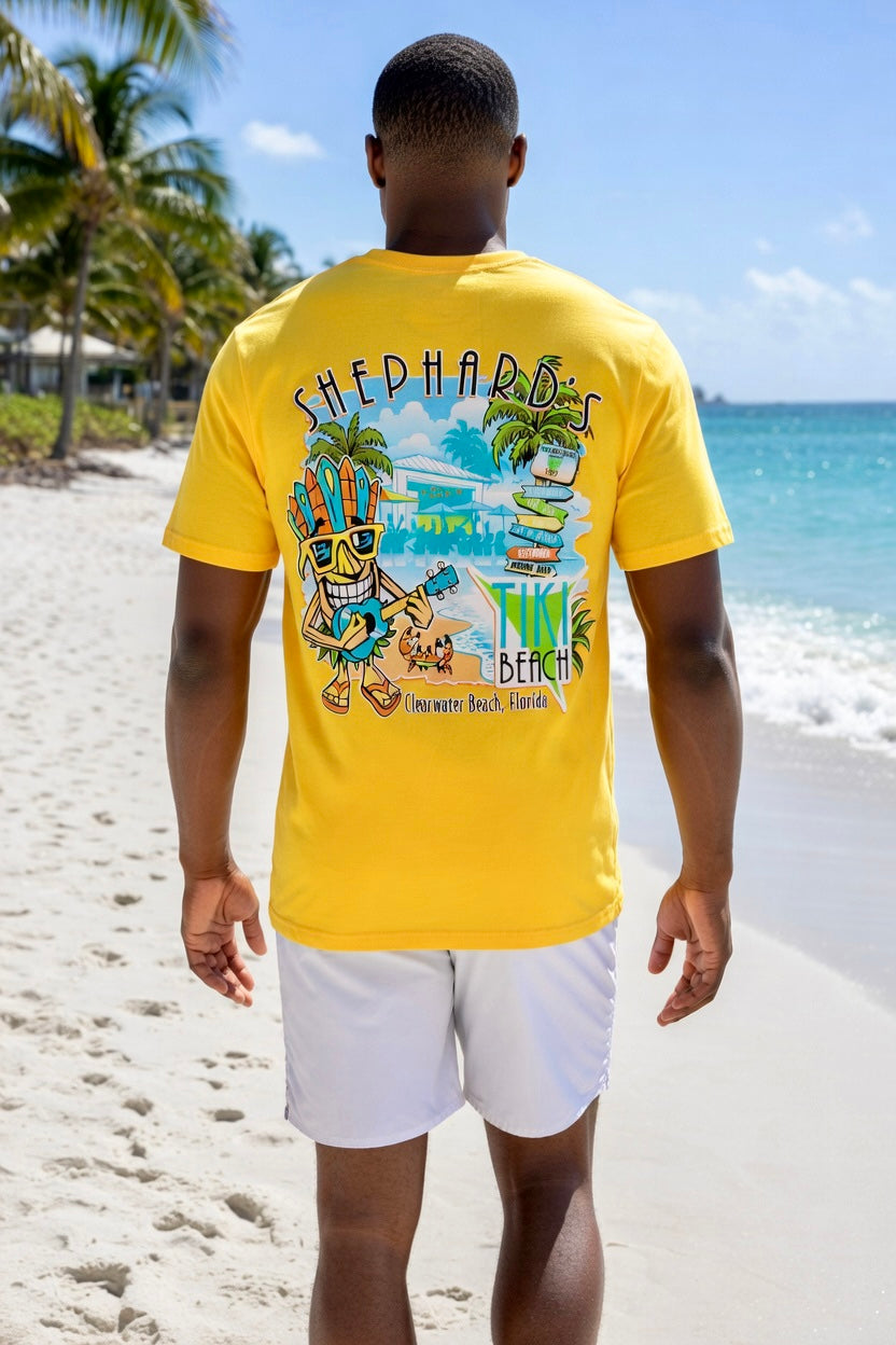 Tiki Beach Tee - Short sleeve t-shirt