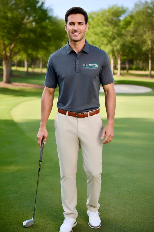 Polo Shirt - embroidered Shephard's logo