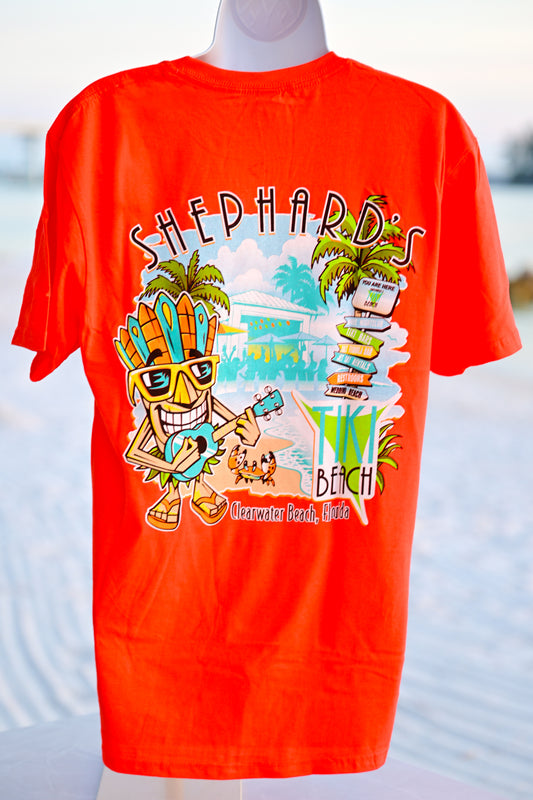 Tiki Beach Tee - Short sleeve t-shirt