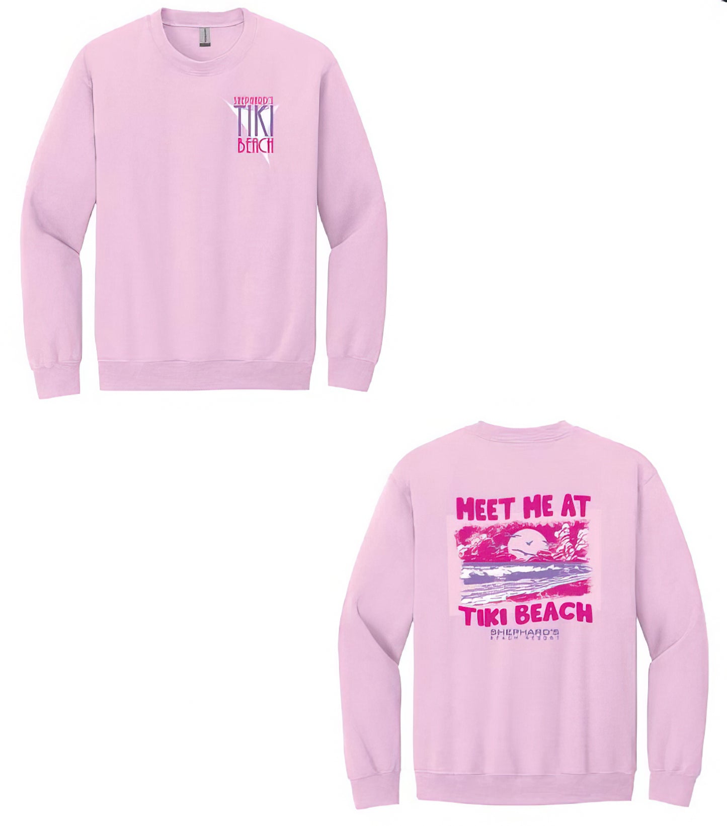 "Meet Me At Tiki Beach" - Sweatshirt