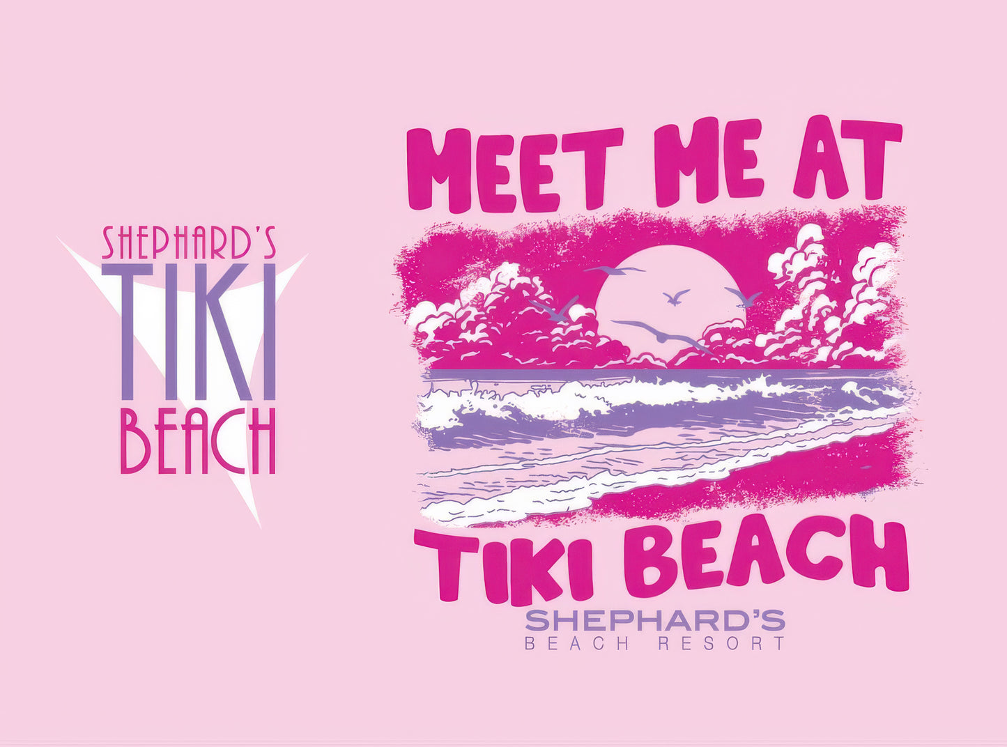 "Meet Me At Tiki Beach" - Sweatshirt