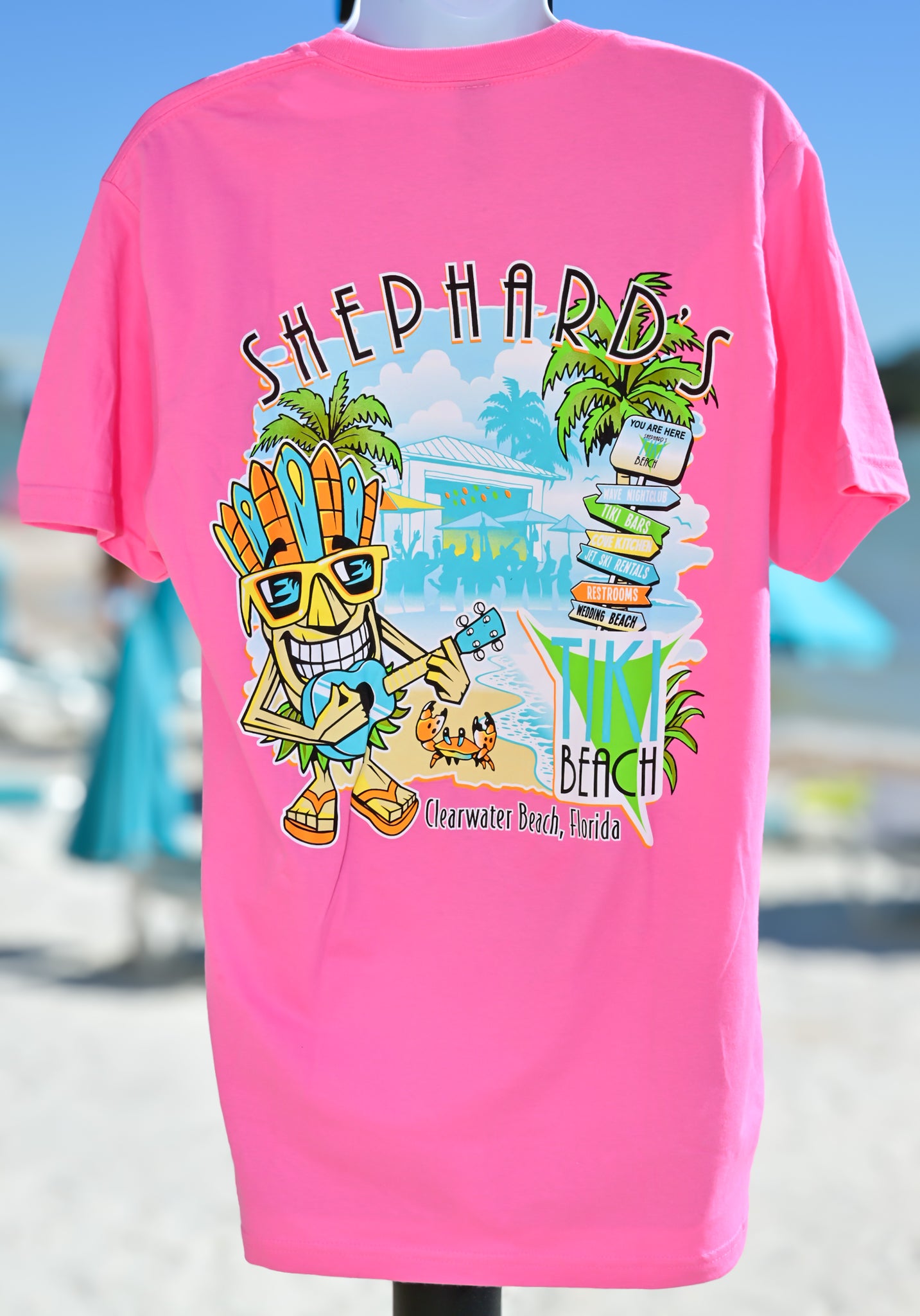 Tiki Beach Tee - Short sleeve t-shirt