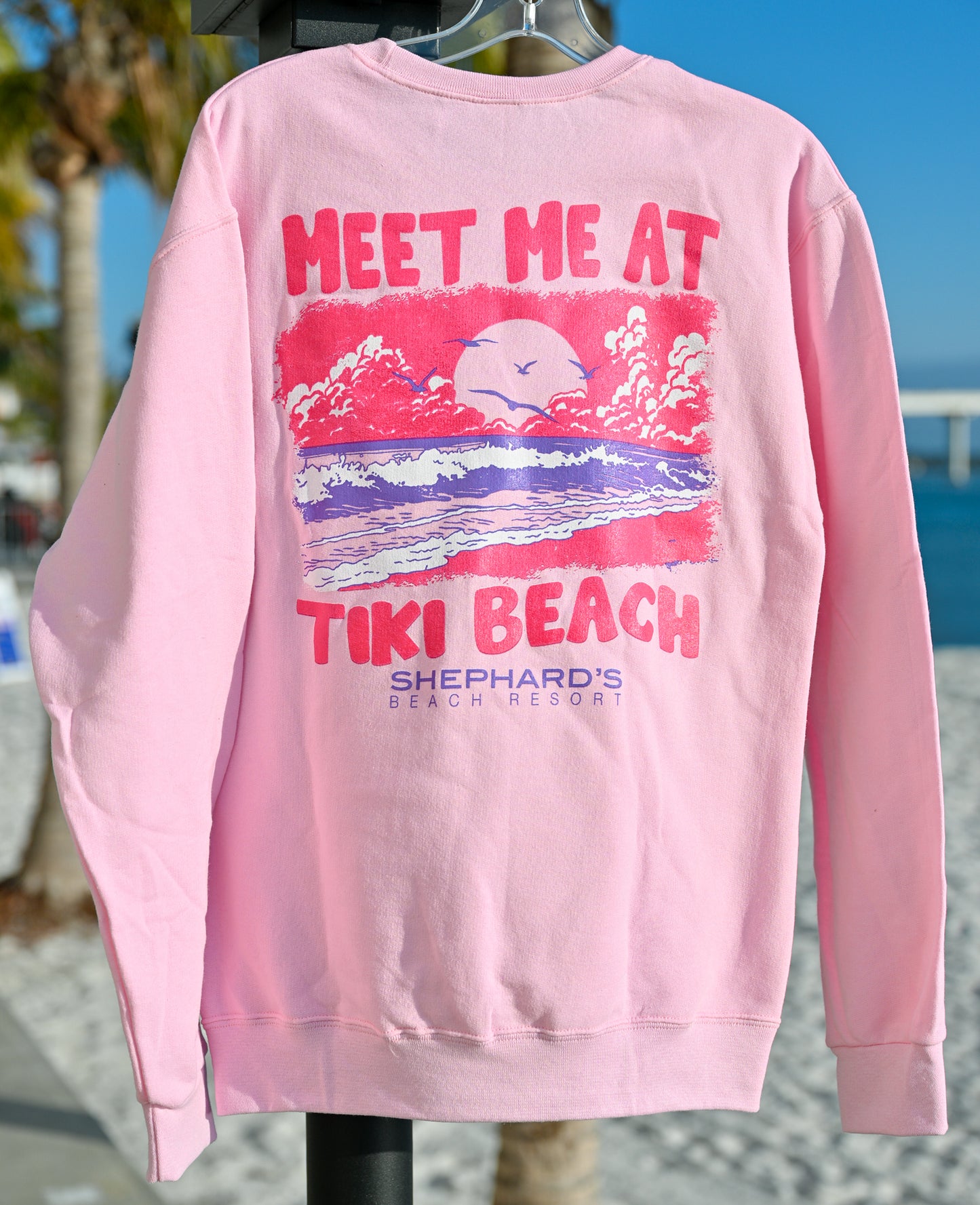 "Meet Me At Tiki Beach" - Sweatshirt