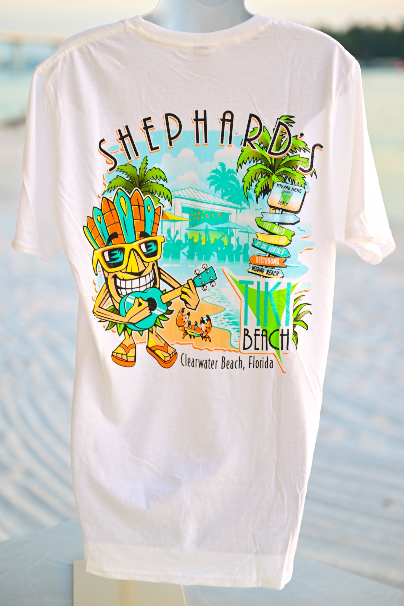 Tiki Beach Tee - Short sleeve t-shirt